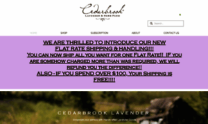 Cedarbrooklavender.com thumbnail