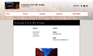 Cedarcityrvpark.com thumbnail