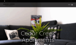 Cedarcreekapartmenthomes.com thumbnail