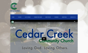 Cedarcreekcommunitychurch.org thumbnail
