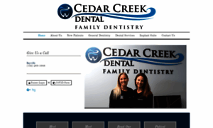 Cedarcreekdentaloffice.com thumbnail