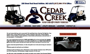 Cedarcreekgolfcars.com thumbnail