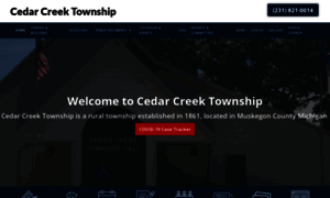 Cedarcreektownship.org thumbnail