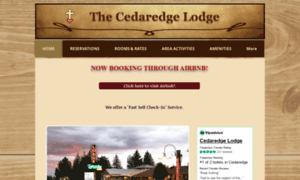 Cedaredgelodge.com thumbnail