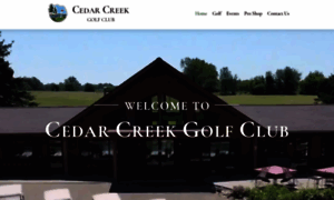 Cedargolfclub.com thumbnail