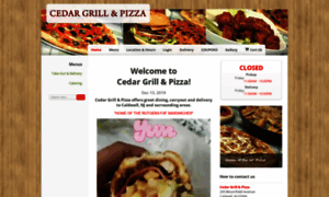 Cedargrillandpizza.com thumbnail