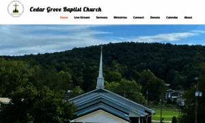 Cedargrovebaptist.church thumbnail