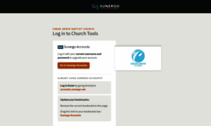 Cedargrovebaptist.sunergo.net thumbnail