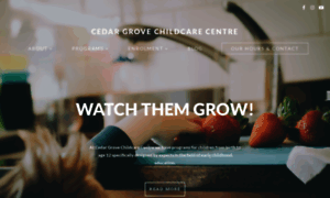 Cedargrovechildcare.com thumbnail