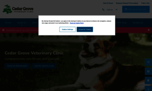 Cedargrovevets.com thumbnail