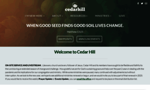 Cedarhillbaptist.org thumbnail