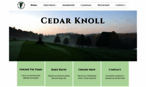 Cedarknollgolf.com thumbnail