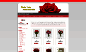 Cedarlakeflorist.net thumbnail