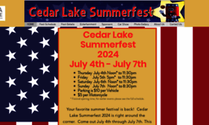 Cedarlakesummerfest.com thumbnail