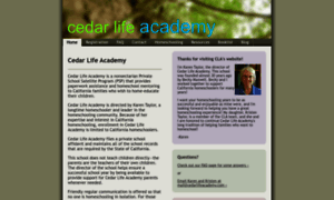 Cedarlifeacademy.com thumbnail