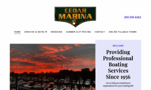 Cedarmarina.com thumbnail