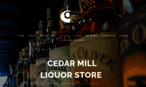 Cedarmillliquor.com thumbnail
