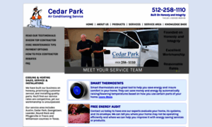 Cedarparkac.com thumbnail