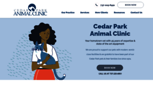 Cedarparkanimalclinic.com thumbnail