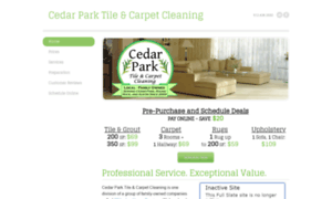 Cedarparkcarpetcleaning.com thumbnail