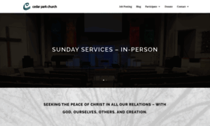 Cedarparkchurch.org thumbnail