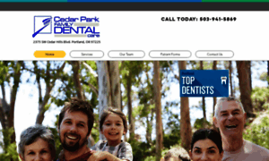 Cedarparkfamilydental.net thumbnail