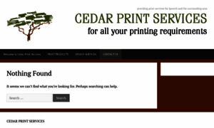 Cedarprint.co.uk thumbnail