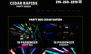 Cedarrapidspartybuses.com thumbnail