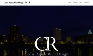 Cedarrapidswebdesign.com thumbnail