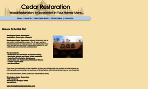 Cedarrestoration1.com thumbnail