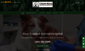 Cedarridgeanimalhospital.com thumbnail