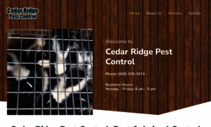 Cedarridgepestcontrol.com thumbnail