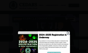 Cedars-academy.org thumbnail