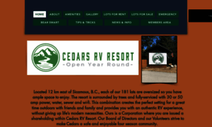 Cedarsresort.ca thumbnail
