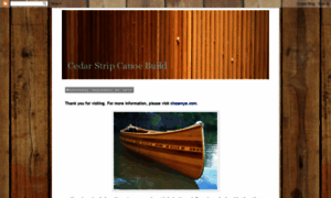 Cedarstripcanoebuild.blogspot.com thumbnail