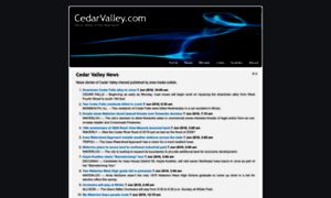 Cedarvalley.com thumbnail