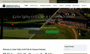 Cedarvalleygolfclub.com thumbnail