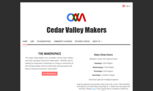 Cedarvalleymakers.wildapricot.org thumbnail
