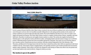 Cedarvalleyproduceauction.com thumbnail