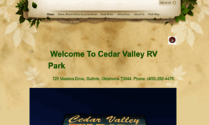 Cedarvalleyrvpark.com thumbnail