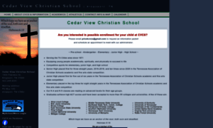 Cedarviewchristianschool.com thumbnail
