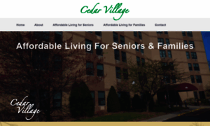 Cedarvillagehousing.com thumbnail