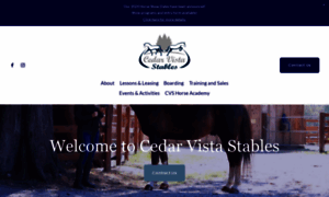 Cedarvistastables.com thumbnail