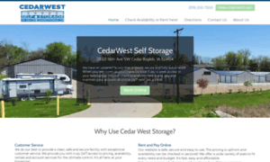 Cedarweststorage.com thumbnail