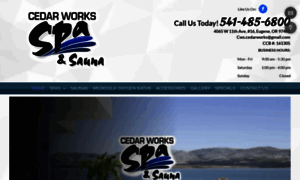 Cedarworksspas.com thumbnail