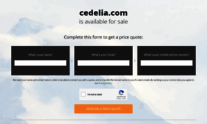 Cedelia.com thumbnail
