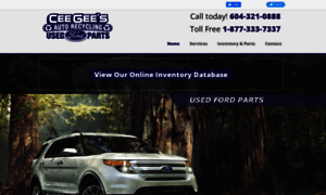 Ceegeesautorecycling.com thumbnail