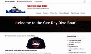 Ceeraydiveboat.com thumbnail