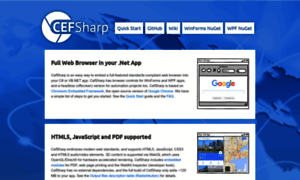 Cefsharp.github.io thumbnail