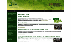 Cegae.unne.edu.ar thumbnail